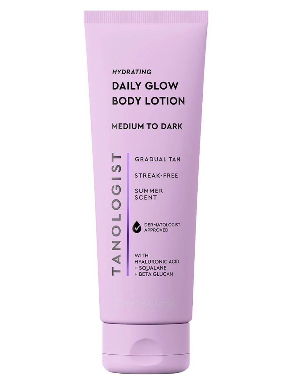 NEW Tanologist Hydrating Daily Glow Gradual Tan Lotion - Medium/Dark 250ml